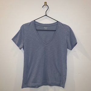 Madewell cotton v-neck tee